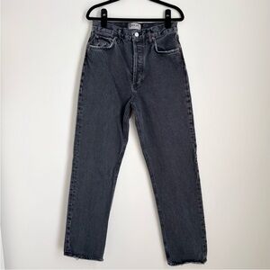 Agolde 90s pinch waist jeans black tea